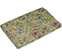 Arprani Trapunte indiane Floreale Stampato Cotone Trapuntato Coperta Indiana Fatto a Mano Copriletto Kantha Lavoro Bohemian Letto Decor Coperta Twin/King/Queen