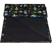 Arprani Trapunte indiane Floreale Stampato Cotone Trapuntato Coperta Indiana Fatto a Mano Copriletto Kantha Lavoro Bohemian Letto Decor Coperta Twin/King/Queen