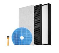 ARPZPPSK Filtro Hepa, Compatibile con Sharp, for Purificatore d'Aria UA-HD60E-L UA-HG60E-L Filtro HEPA Vero UZ-HD6HF Filtro Deodorante al Carbone Attivo UZ-HD6DF(UA-HG60E-L)