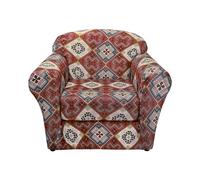 Arquiel Fodere Copripoltrona Elasticizzato 1 Posto 2 Pezzi, Fodere Copridivano Con Braccioli Antiscivolo Fodere Copridivano Lavabile Protezione Per Soggiorno Camera(Mandala boho)