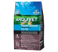 Arquivet 1001 Cibo Naturale per Cuccioli-Puppy Junior Pollo e Riso, Applica, 3 kg (Paquete de 1), 3000 unità