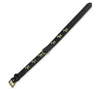 Arquivet 8435117802520 - Collana in Pelle, Colore: Nero, Cane 1,5 x 35 cm
