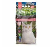 ARQUIVET Baby Powder Cat Litter 5 Kg - Lettiera per gatti in polvere profumata al 100% di talco naturale - Lettiera per gatti - Capacità assorbente - Aiuta a eliminare odori e batteri