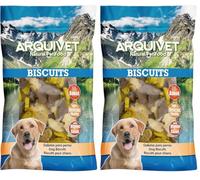 ARQUIVET Biscotti Animal Mix 200 g - Snack e Prelibatezze per Cani - Chuches e Premi (Confezione da 2)