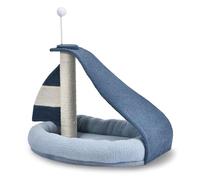 Arquivet Boat Grattino per gatti per riposo e gioco, 57x40x46 cm