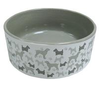 ARQUIVET Ciotola in Ceramica "Cani" - Ciotola per Cani e Gatti - 12 cm