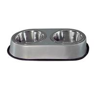 Arquivet Ciotola per Animali Domestici in Acciaio Inox Antiscivolo per Cani e Gatti - 750 ml, 15 cm, Ciotola per Animali Domestici, Piatto per Cani e Gatti, Accessori in Metallo