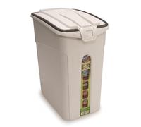 Arquivet, Contenitore ermetico per mangimi per cani o gatti, fino a 14 litri, 5 kg, secchio per conservare il cibo del nostro animale domestico, include pala dosatrice, 19,5 x 31 x 34 cm
