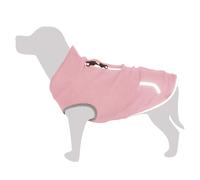 Arquivet Fodera in pile elasticizzato per cani rosa 'Ararat' S 25 cm, protegge dal freddo, in pile per cani