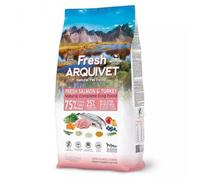 ARQUIVET FRESH - cibo semi-umido per cani - salmone con tacchino - 2,5 kg