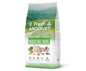 Arquivet Fresh Puppy Junior Tacchino e salmone 10Kg - Alimentazione semi-umida