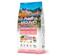 Arquivet Alimento Fresco Con Salmone Fresco E Tacchino Fresco Per