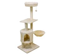 Arquivet Ice Grattino per gatti a due livelli con letto rimovibile, 45x40x117 cm