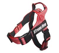 Arquivet Imbracatura per Cani Xtreme Dog Classic di Colore Rosso - Taglia M/58-76 cm - Regolabile, ergonomica e Resistente - Include Presa sulla Parte Superiore Passeggiata