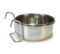Arquivet Mangiatoia Inox Pappagallo - 280 ml, Acciaio, 1 Pezzo (Confezione da 1) (8435117854949)