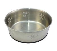 Arquivet Mangiatoia per Cani e Gatti - Antiscivolo - Zampa - 1,70 l / 20 cm