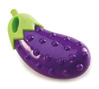 Arquivet Melanzana con Suono Colore Lilla 14 cm - Giocattolo per Cani - Mordini - con Questo Giocattolo la Tua casa potrà Giocare a morder - Ideale per Essere lanciata e Che Il Cane vada a cercarla