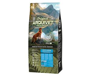ARQUIVET Original Puppy Junior - 20 Kg - Mangime Pollo e Riso per Cani Cuccioli di tutte le Razze - Cibo per Cani Giovani o Mamme Gravidanti - Cibo secco per Cani - Cibo per