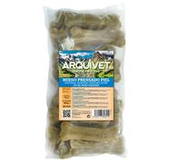 ARQUIVET - Osso Pressato in Pelle Bovina 11 cm (Confezione da 25 Unità) - Per Ca