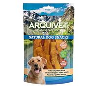 ARQUIVET Pack 12 unità - Pollo con patate dolci - 100 gr - Snack 100% naturali per cani - prelibatezze per cani - Prodotto leggero - Molto ricco di sostanze nutritive