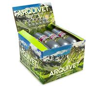 ARQUIVET Pack 12 unità - Salsicce di prosciutto con Verdure - alimento umido per cani - prosciutto con ortaggi - 500 g