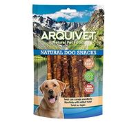 ARQUIVET Pack 12 unità - Twist con coniglio - 100 g - Snack 100% naturali per cani - prelibatezze per cani - Prodotto leggero - Molto ricco di sostanze nutritive