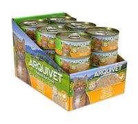 ARQUIVET PACK 24 unità - Pollo in salsa - 80 g- Lattine di cibo umido per gatti