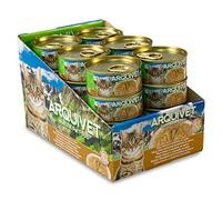 ARQUIVET - Pack 24 unità - Tonno bianco con acciughe in salsa - per gatti - super premium - ingredienti naturali al 100% - Cibo umido per gatti - 80 gr.