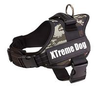Arquivet Pettorina per Cani Xtreme Dog Camouflage Taglia: XS/44-57 cm - Pettorina ergonomica Regolabile sul Collo ed Extra Resistente per Cani - per l'addestramento e la Passeggiata del Tuo Animale