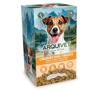 Arquivet - Snack cremosi per cani - Snack cremoso al pollo (espositore da 12 buste da 5x15 g) - per cani