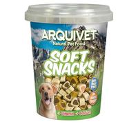 ARQUIVET Soft Snacks - Mix di cuori - 300 gr - Snack per cani a forma di cuore - Snack per cani - Alimento complementare