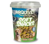 ARQUIVET Soft Snacks - Mix di cuori - 300 gr - Snack per cani a forma di cuore - Snack per cani - Alimento complementare