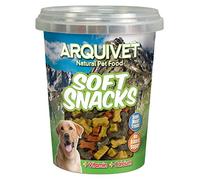 ARQUIVET Soft Snacks - Ossi piccoli mix - 300 gr - Snack per cani a forma di osso piccoli - Snack per cani - Alimento complementare