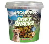 ARQUIVET Soft Snacks - Ossi piccoli mix - 800 gr - Snack per cani a forma di osso piccoli - Snack per cani - Alimento complementare