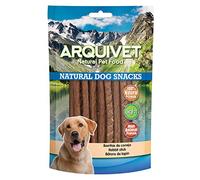 ARQUIVET Straccetti di Coniglio - 100 gr - Snack 100% naturali per cani - prelibatezze per cani - Prodotto leggero - Molto ricco di sostanze nutritive