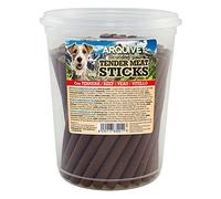 ARQUIVET Tender Meat Sticks - Vitello - 500 g - Bastoncini semi-morbidi per cani - Snack per cani - Aiuto per la cura dei denti