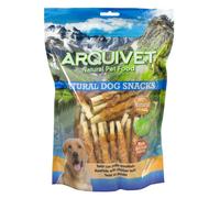 ARQUIVET Twist con pollo - 13 cm / 1 Kg - Snack 100% naturali per cani - preliba