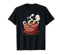 Arrabbiato Hot Ramen Noodles Bowl Fuoco Mostro Cibo Maglietta