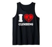Arrampicare Alpinismo Moschettone I Love Climbing Canotta