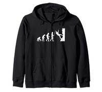 Arrampicare Arrampicarsi Evoluzione Dell'Arrampicata Felpa con Cappuccio