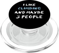 Arrampicare Rampicare I Like Climbing And Maybe 3 People PopSockets PopGrip per MagSafe