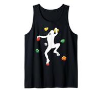 Arrampicata da Parete, Ragazza, Silhouette, Boulder, scalatore Canotta