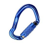 Arrampicata - Ganci in alluminio resistente, di sicurezza in metallo per imbracatura - per corda amaca, animali, allenamento, escursionismo, campeggio, sport e zaino