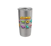 Arrampicata - Parete Per Arrampicata Su Roccia E Bouldering Bicchiere termico in acciaio inox doppia parete