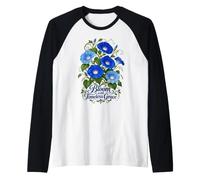 Arrampicati con Grazia con Bellezza del Mattino-glorie Maglia con Maniche Raglan