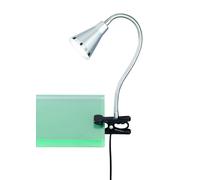 ARRAS LAMPADA CON PINZA LED C/FLEX ALLUMINIO CM47CM LED 4W 400LM 3000K