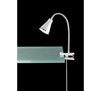 ARRAS LAMPADA CON PINZA LED C/FLEX BIANCA CM47CM LED 4W 400LM 3000K