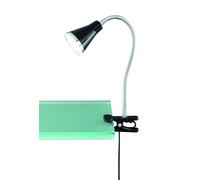 ARRAS LAMPADA CON PINZA LED C/FLEX NERA CM47CM LED 4W 400LM 3000K