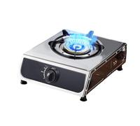 ARrase Bruciatore Singolo for Uso Domestico, fornello a Gas da Tavolo in Acciaio Inossidabile, termocoppia protetta for Una Facile Pulizia (GPL) (NG) (Size : NG)