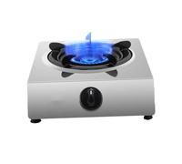 ARrase Fornello a Gas, bruciatore Singolo da Tavolo in Acciaio Inossidabile da 17742,4 BTU, Protezione antincendio, Adatto for casa, Appartamento, Interni (Size : NG)